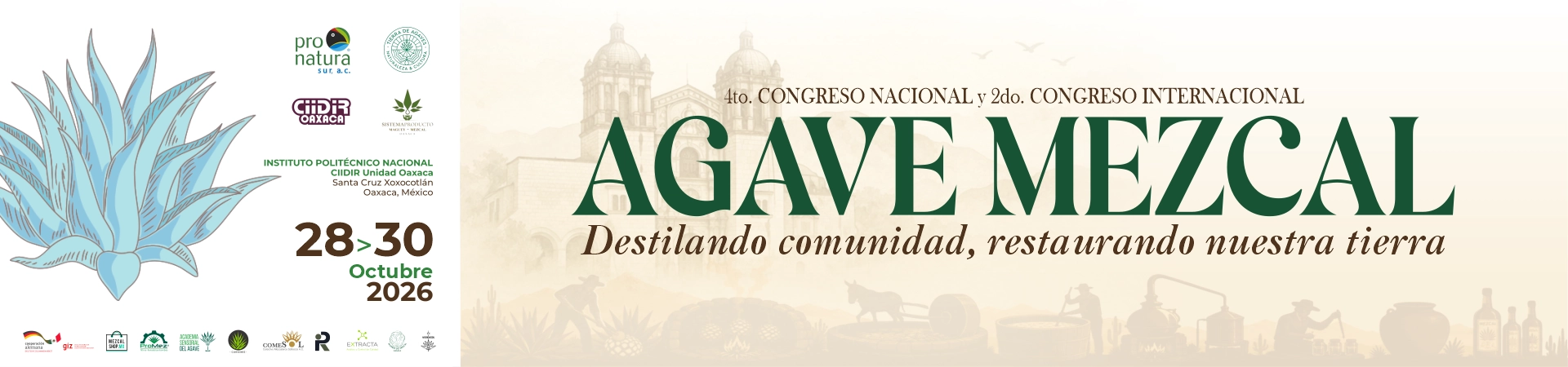 IV Congreso Nacional y II Congreso Internacional de Agave Mezcal