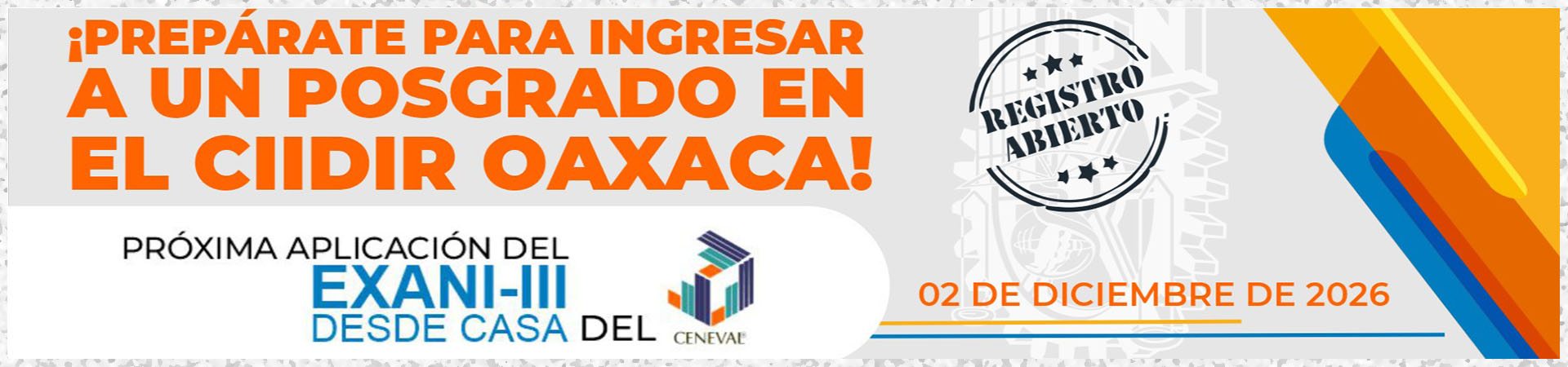 Proceso de aplicación Exani-II