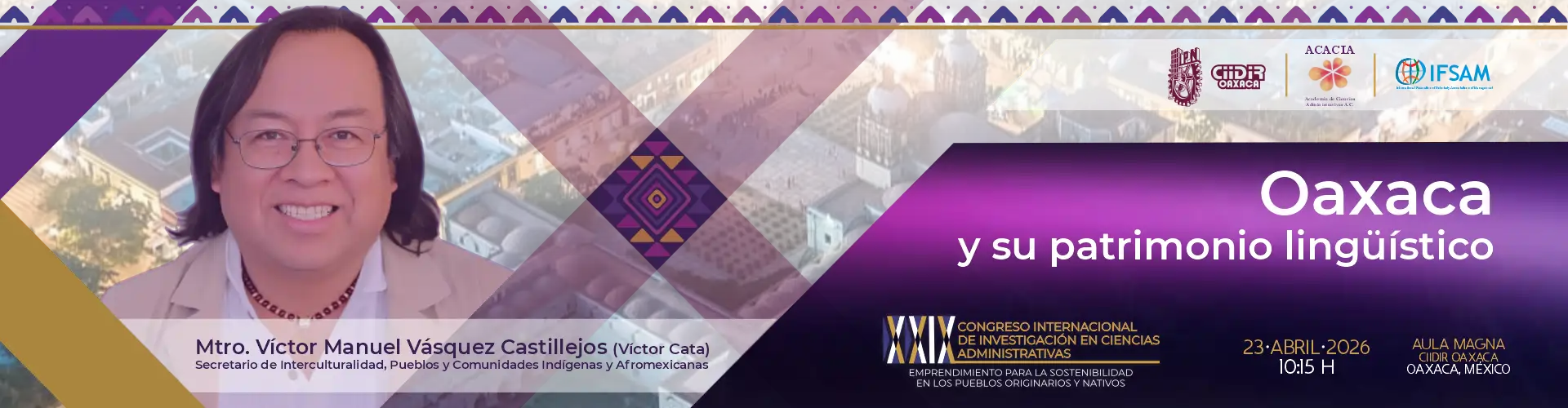 Mtro. Víctor Manuel Vásquez Castillejos