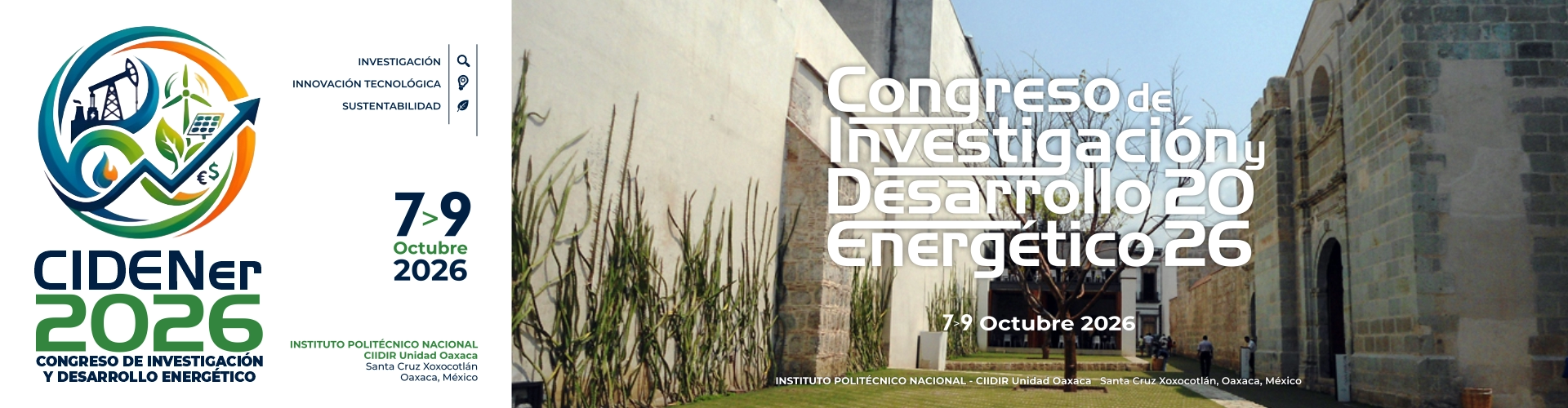 Bienvenida Congreso de Investigación y Desarrollo Energético