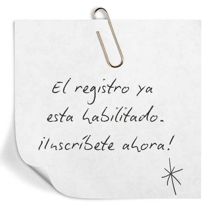Post it - Inscribete
