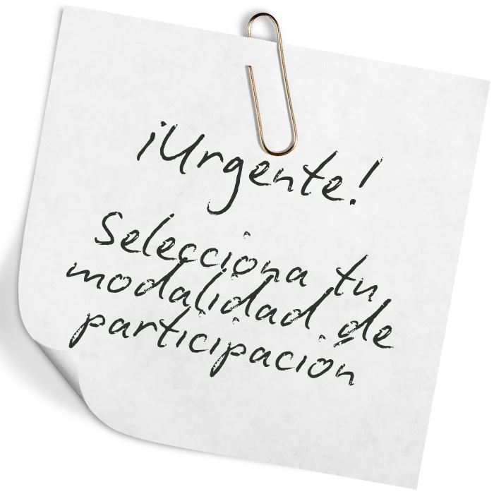 Post it - Inscripción
