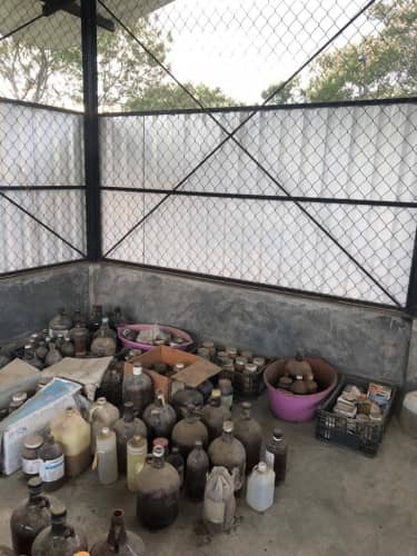 Generación de residuos peligrosos