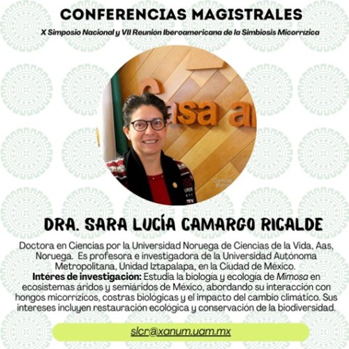 Dra. Sara Lucía Camargo Ricalde